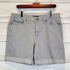 Dkny grey jean shorts Women's Size 10